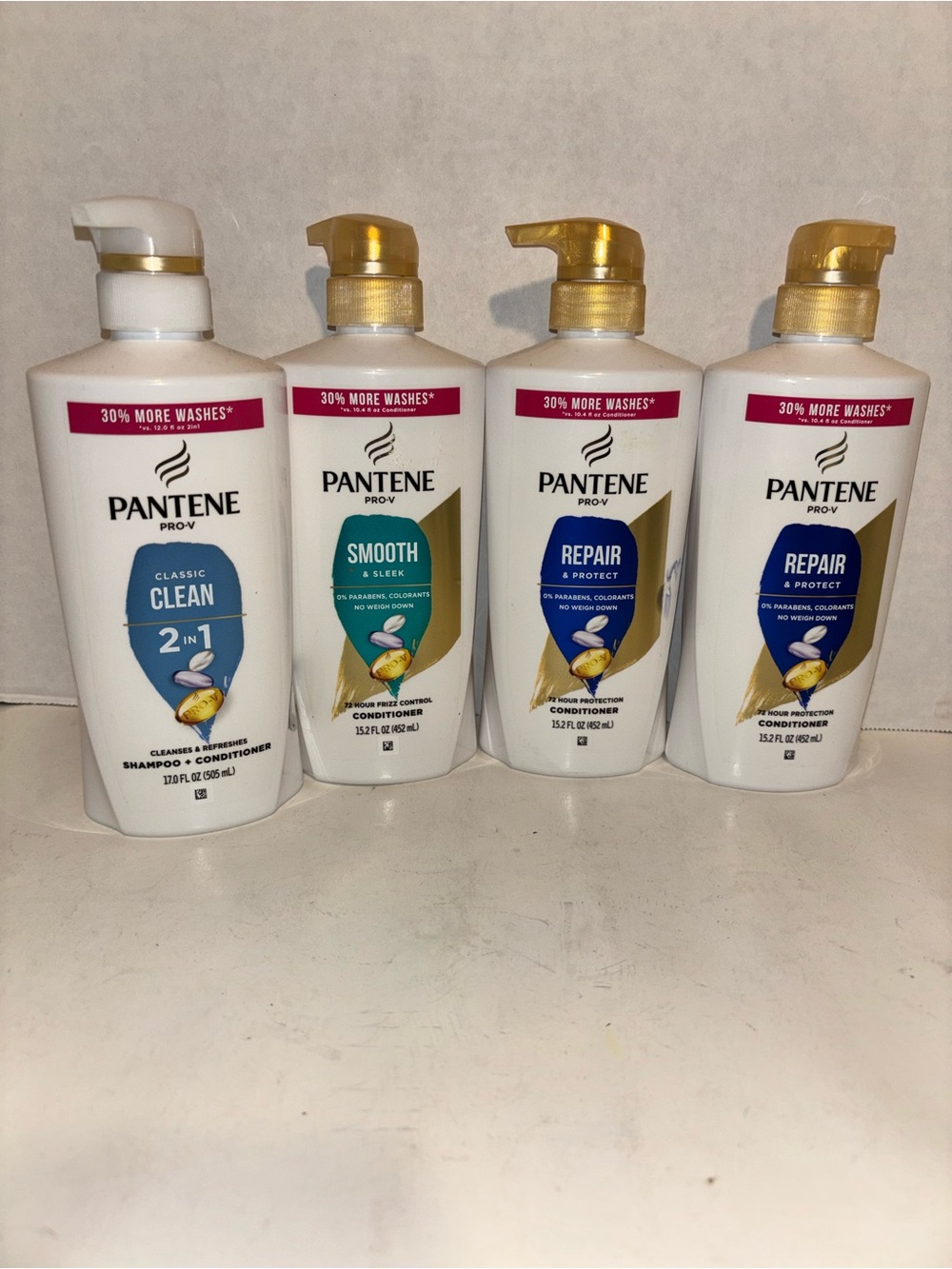 Pantene Pro-V Repair & Protect Shampoo and Conditioner - Assorted Bundle